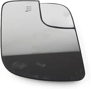 CNxinn10 Side Mirror Glass, Driver Side View Replacement Rearview Flat Glass, Heated Rear View Mirror Glass for Ford Explorer 2011 2012 2013 2014 2015 2016 2017 2018 2019, Left