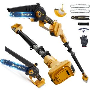 Cordless Pole Saw for DeWALT 20V MAX, 8-Inch 2-in-1 Tree Trimmer