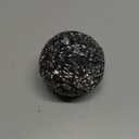 6 Pack Black Decorative Balls for Bowls,2.4 Inch Orbs Decorative Ball for Centerpiece,Vase Fillers,Mosaic Glass Balls for Home Decor Christmas Thanksgiving Table Decorations