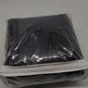 Couch Cover Leather Look 3 Seater Couch Sofa Cover 1-Piece Sofa Slipcover Stretch Furniture Protector with Elastic Bottom & Pockets(Sofa, Black)