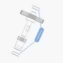 3D Printer Accessories Voron 2.4 Extruder Dual Gear Hardware Kit Compatible with Voron 2.4 BMG Extruder kit..