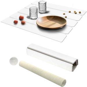 Dish Drying Mat Stone Bath Mat Diatomaceous Earth Stone Drying Mat For Kitchen Counter Sink Bath Mat Quick Dry Non Slip Foldable Dish Drying Rack Mat Small(16"12" White)