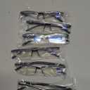 6 pack Executive Style Reading Glasses Men - Durable Readers with 99% Blue Light Blocking - Comfortable Fit with TR90 Frames