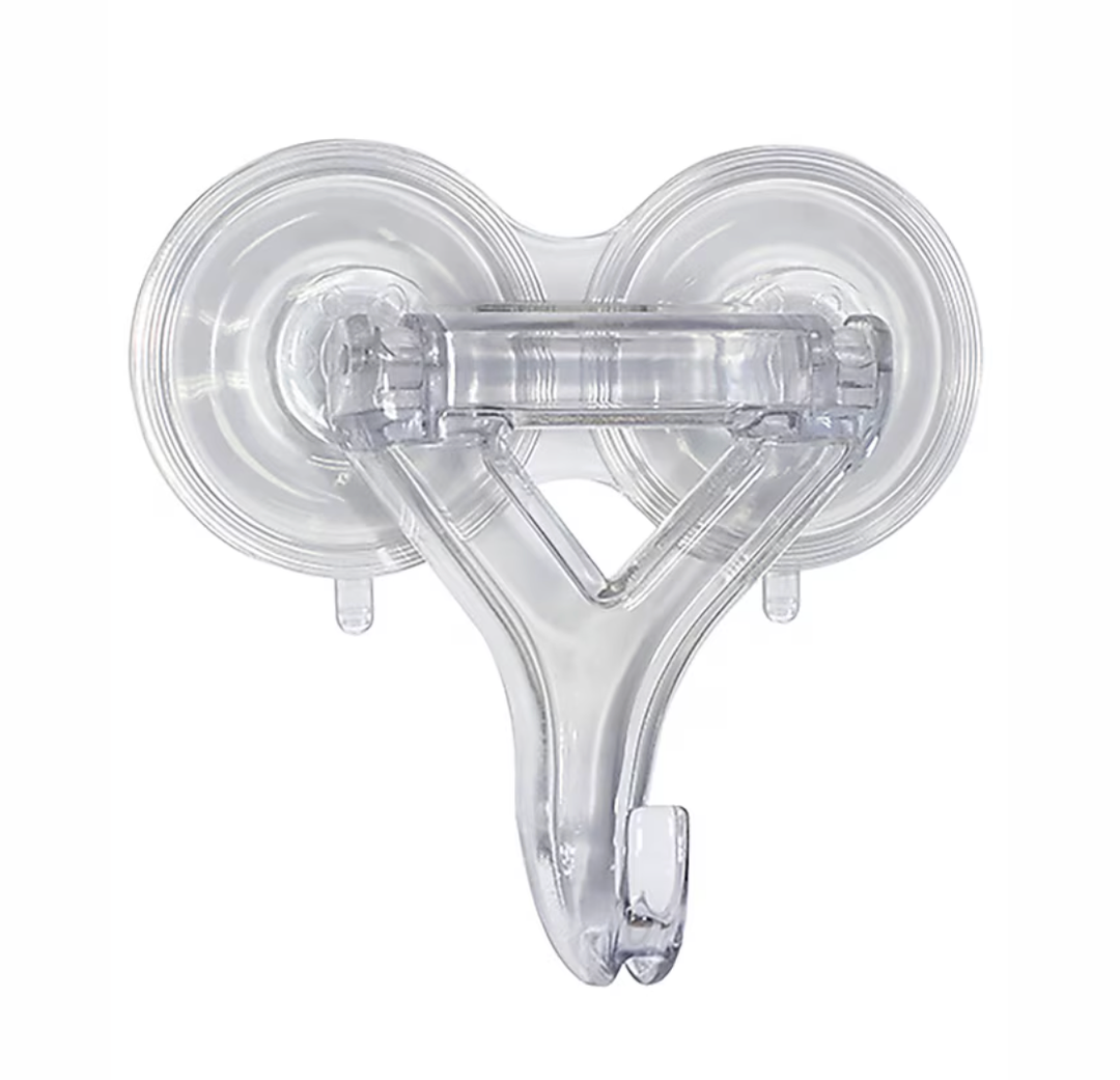 Holiday Living Plastic Suction Cup Hanger, Set Of 2