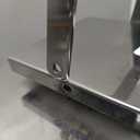 Wooden Candle Lantern, Large, Brown 7x7x13inch