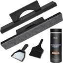 Shuffleboard Wax with Brush Set with Shuffleboard Sand Slow Speed, Shuffleboard Table Brush, Mini Dustpan and Brush for Shuffleboard Table