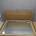 S'bagno 32X24 Gold LED Mirror for Bathroom with Frontlit & Backlit, LED Bathroom Mirror with Metal Frame, Anti-Fog, Stepless Dimmable, 3 Colors Temperature LED Vanity Mirror(Horizontal/Vertical)