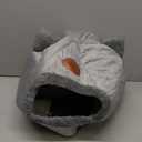 Cat Beds for Indoor Cats, Cozy Cat Cave Bed Dog House Cats Tent with Removable Cushion Pillow, Soft Warm Pet House Puppy Bed, Cute Pet Nest for Kitten and Dog (Gray, M-13x13x13 Inches)