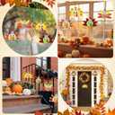 12 Pcs Thanksgiving Turkey DIY Craft Kits,Toddler Thanksgiving Hanging Booze Ball Ornaments Crafts DIY Make a Turkey for Festive Fall Party Classroom Activities Ornament Decorations (Turkey)