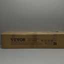 VEVOR Handrails for Outdoor Steps, 1-2 Step Stair Hand Rail Kit, Transitional Carbon Steel Railings with Installation Kit, Stair Rails for Seniors, Concrete Steps & Porch & Deck, White Retro Arch