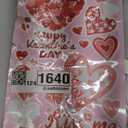 Valentines Day Decorations, 9 Sheets Valentine Window Clings Decor, Red Heart Stickers for Home, Office, Classroom, Romantic Cupid Decals Dcor