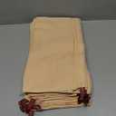 Homaxy 100% Cotton Waffle Weave Kitchen Dish Cloths, Ultra Soft Absorbent Quick Drying Dish Towels, 12 x 12 Inches, 12-Pack, Apricot