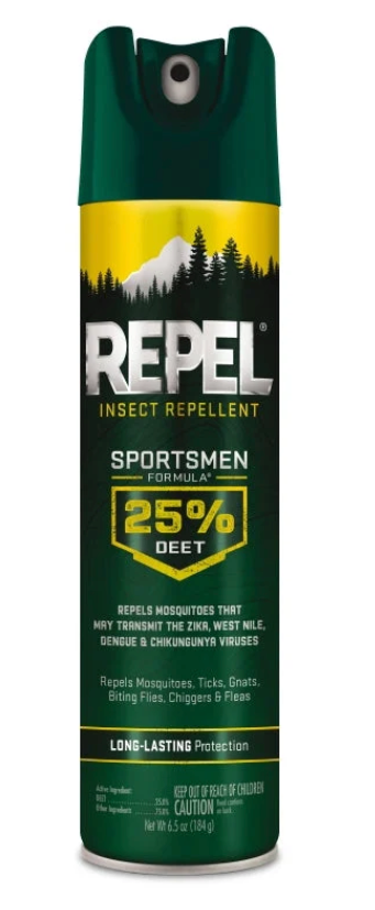 Repel Insect Repellent Sportsmen Formula 25% DEET, Aerosol, 6.5 Ounces