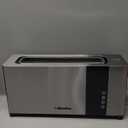 Mueller UltraToast Full Stainless Steel Toaster 2 Slice, Long Extra-Wide Slots with Removable Tray, Cancel/Defrost/Reheat Functions, 6 Browning Levels with LED Display, Housewarming Gifts New Home