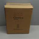 23 Inch Ceramic Table Lamp Set of 2, 3-Way Dimmable Modern White Bedside Lamps with Linen Shade for Bedroom, Nightstand Lamps for Living Room End Table Office, Polished Finish, LED Bulb