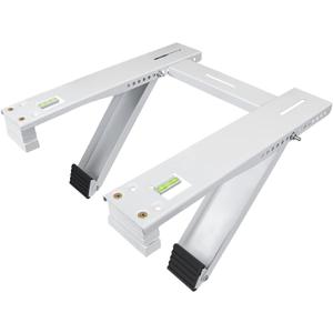 Window Air Conditioner Bracket, Heavy Duty AC Support with 2 Arms, Up to 200 lbs, Universal Fit 5,000 to 22,000 BTU Window Units