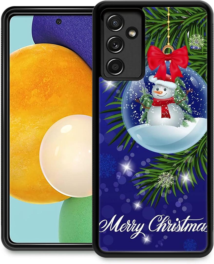 Goodsprout Compatible with Samsung Galaxy A13 5G Case,Merry Christmas Amazing Pattern Design Shockproof Anti-Scratch Hard PC Back