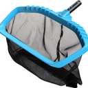 Pool Net, Swimming Pool Skimmer Net with Deep Bag Net for Fast Pool Cleaning, Heavy Duty Pool Cleaner Supplies and Accessories, Fits Standard 1-1/4" Pool Pole (Pole Not Included)