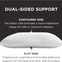 Tempur-Pedic Memory Foam Symphony Pillow Luxury Soft Feel, Standard, White