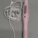 Automatic Curling Iron,1 1/4 Hair Curler with 3 Temperatures, 10S Fast Heating, 2-Way Rotation, 30 Min Auto Shut-Off, 500 Million Ionic, Anti-Scald-Tangle for Long Hair (Pink)