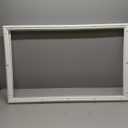 1 Pcs 22 x 36 Inch Entry Door Frame Only Replacement Kit for 1" Glass (Glass Not Included), 1 Lite Exterior Front Door Window Frame Replacement (Rectangle)