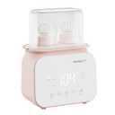 MOMYEASY Baby Bottle Warmer, Fast Bottle Warmer 7-in-1 Food Heater&Defrost with LCD Display, Baby Breast Milk Formula Warmer with 24H Temperature Control (Pink)