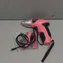 Hi-Spec Electric Screwdriver 27pc 3.6V Pink USB Small Power Screwdriver Set. Cordless & Rechargeable with Driver Bit Set