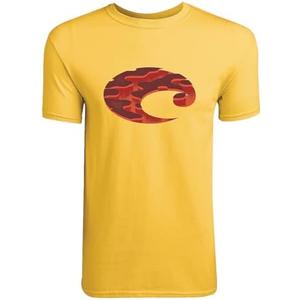 Costa Del Mar Men's 3D Topo Logo T-Shirt, M