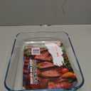 GenericJINCHENGYU 2.6QT Clear Rectangular Tempered Glass Baking Dish, Glass Casserole Pan Bakeware for Oven, Refrigerator, Dishwasher Safe