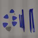 10pcs Plastic Spudgers + 2 Metal Triangular Pry Bar Set for iPad, Laptop, iPhone, Nintendo Switch, Keyboard, MacBook, Xbox, PS4, Desktop LCD, Handheld Game Console, hp Removal kit (5.79in)