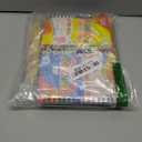 Valentines Day Party Favors for Kids: 16 Pack Rainbow Scratch Art Notebook Students Classroom Gifts Bulk for Girls Boys Goodie Bags Stuffers, Valentines Day Card for Classroom Exchange