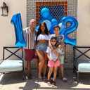 2 x Number 70 Balloons 40 Inch Navy Blue Balloons Decorations for Birthday Party, Engagement, Wedding, Celebrations, Graduations, Photo Shoot