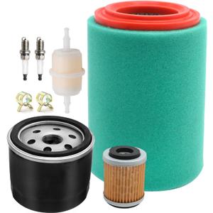 16 083 01-S Air Filter, with Pre Filter Fuel Filter Oil Filter Spark Plug Clips Replacement for Kohler EZT740 EZT750 EZT715 EZT725 ZT710 ZT720 ZT730 Gasoline Engines