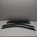 Window Visors Rain Guards for 2007-2013 Chevy Silverado/GMC Sierra 1500/Avalanche Crew Cab, Window Vent Wind Deflectors Visors Shades for 2007-2014 Silverado/Sierra 2500HD-3500HD/Suburban/Yukon XL (2007-2013 silverado/sierra crew cab)
