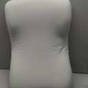 Cooling Sleep Cervical Neck Pillowcase (Only Pillowcase) Breathable Cold Pillow Cover for Side & Back Sleepers Orthopedic Cervical Shape(White)