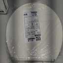 KOHLER 20111-96 Brevia, Slow Close Toilet Seat, Round Toilet Seat, Grip-Tight Bumpers Quick-Attach Hardware, Biscuit
