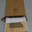 Tuanse 8 Pcs Fits 6x10 Inch Duct Opening, Acrylic Vent Covers, White Decorative Wall Vent Covers with Screws, Ceiling Grilles for Office Home Wall Ceiling Decor (Overall 11.8 x 7.9")