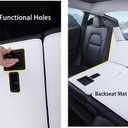 Compatible with 2026 Tesla Model Y Juniper Refresh 5-Seat Full Coverage Trunk Liner Heavy Duty Dog Mat Protector Cover Cargo Liner All Weather Waterproof (Black)