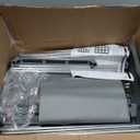 Mavivegue Book Shelf, 12 Cube Storage Organizer, DIY Bookcase, Metal Cube Bookshelf,Tall Book case for Bedroom, Living Room,Office,Closet Storage Organizer, Grey Cubicle Storage Rack