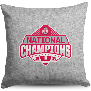 Northwest Ohio State Buckeyes NCAA 2024 FBC Champion Logo Sweatshirt Pillow 16 Inches
