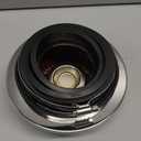 HIFROM 8161 Universal Clamp-On Air Filter Black Small Round Reverse Tapered fit 3 inch, 3 1/2 inch and 4 inch tubes