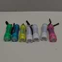 KunHe 7 Pack Glow in Dark Flashlights Mini Flashlight for KidsBulk flashlights with Batteries Included for Teaching Kids Birthday Party Stocking Stuffers