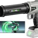 Cordless Leaf Blower, 385 CFM 180 MPH - Suit for MAKITA 18V LXT Batteries, Lightweight with Extended Nozzle for Patio, Driveway, Garage & Debris Cleanup (Battery Sold Separately)