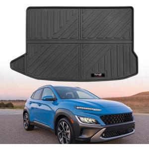 Custom for 2018-2023 Hyundai Kona Cargo Mats Trunk Liner All Weather TPE Protection Mat Accessories (for 2018-2023 Hyundai Kona)