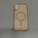 SUPFINE Magnetic for iPhone 16 Plus Case(Compatible with MagSafe)(Military Grade Drop Protection) Slim Translucent Matte Shockproof with Anti-Fingerprint Phone Case,Desert Gold