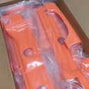 JWWY Exterior Cover Trim Kit for 2018 2026 Jeep Wrangler JL JLU, Full Door Handle Hood Hinge Side Air Vent Exterior Door Bowl, 41PCS Orange