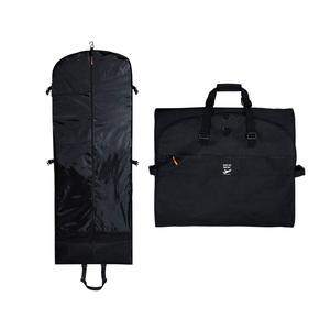 SAY HO UM Trifold 66 Inch Women Travel Garment Bag With Gown | Hanging, Breathable, Foldable | Full Length Traveling 7 pockets | Extra Long Wedding Dress, Formal, Evening, Ball Clothes Carry On