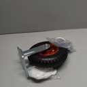 Gate Wheel for Metal Tube Gate with 1-1/4" Thru 2-1/4" OD,8 Inch Gate Caster,Heavy Duty Farm Gate Wheel for Metal Swing Gate Fence Support,550LBS Capacity (Red,1 Pack)