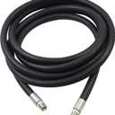 Sachiel 1 Inch (25mm) ID US NPT Thread Fuel Line Hose 13 FT NBR Rubber Fuel Transfer Hose High Pressure 300PSI for Gasoline, Biodiesel, Diesel, Kerosene