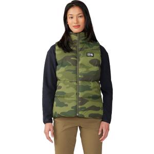Mountain Hardwear Women's Nevadan Down Vest (Medium, Dark Pine Camo Print) Mountain Hardwear Women's Nevadan Down Vest (Medium, Dark Pine Camo Print)